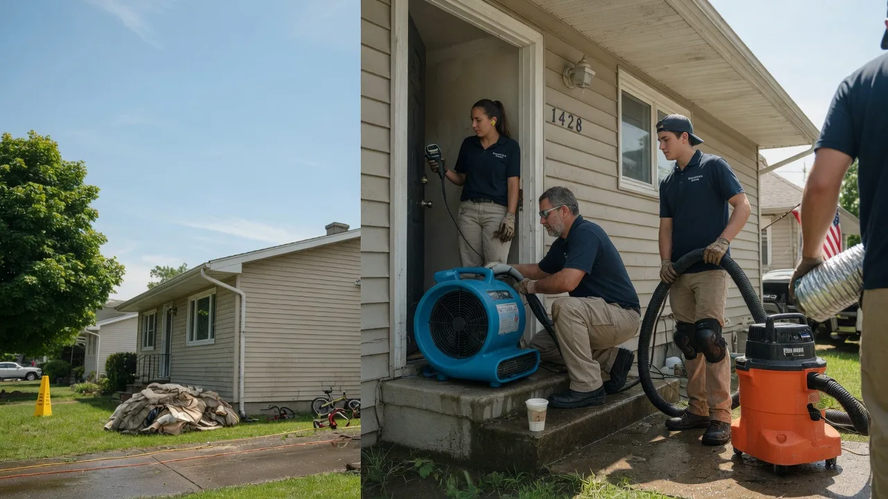 Water Damage Restoration in Saunemin, IL near me
